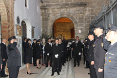 Traslado del Cristo de los Estudiantes a la Capilla de las Torres